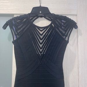 Herve Leger Deanna Long Dress